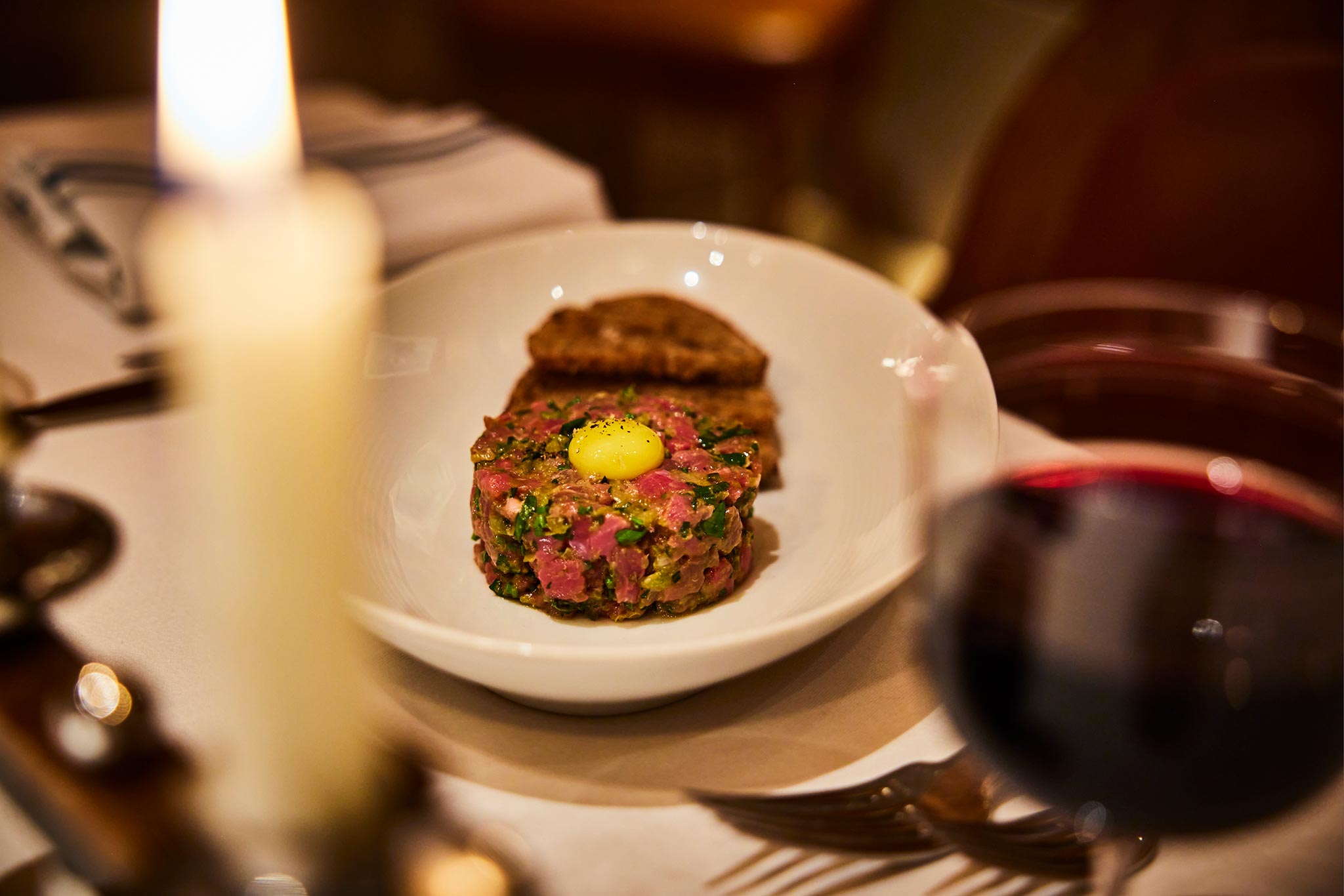 The Park Private Dining Food
